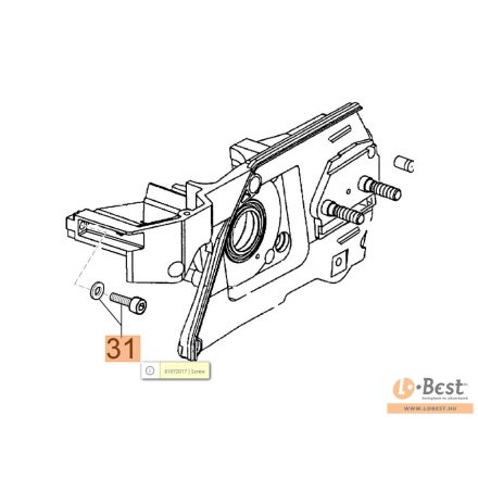 Csavar   GS 720, GS 820, SP 126     61072017