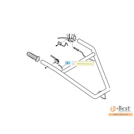 Bowden kuplung bovden BT 215 - HONDA